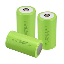000 Anmas power Green Color  New Arrival ! 3 PCS D Size 5000 mAh 1.2 V  NI-MH Rechargeable Battery 2024 - buy cheap