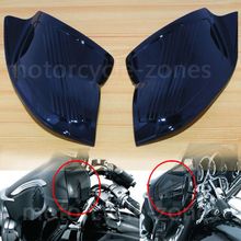 Cubierta interior de carenado de ala de murciélago negra para motocicleta Harley Touring Electra Glide 96-13 Street Glide 06-13 Tri Glide 09-13 2024 - compra barato