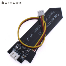 Capacitive soil moisture sensor Corrosion Resistant wide voltage wire   Analog Capacitive Soil Moisture Sensor V1.2 2024 - buy cheap