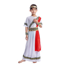 Halloween children's boy Christmas Roman costumes prince of Rome costumes Halloween Arab role play costumes 2024 - buy cheap