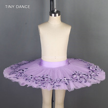 Child and Adult Ballet Dance Pancake Tutu Pleated Tulle Ballet Tutus Girls Ballerina Dance Costume Half Tutu Skirt BLL043 2024 - buy cheap
