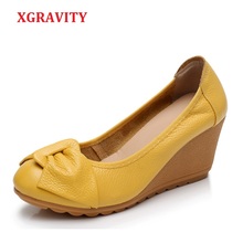 Xgravity-novo calçado feminino de salto alto, bico redondo, confortável, sapatos de salto alto, moda elegante para mulheres c285 outono 2024 - compre barato