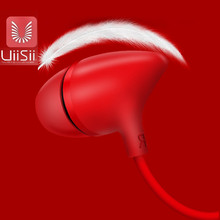 New In Ear Phone with Microphone UiiSii C100 Portable Earphone Auriculares for iPhone /Xiaomi /Samsung MP3 Player PC 2024 - buy cheap