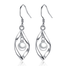 New Dangle Earrings Luxury Pearl Earrings For Women korea Ear Jewelry Brincos Pendientes 2024 - buy cheap