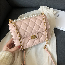 Female Crossbody Bags For Women 2019 High Quality Leather Luxury Handbag Designer Sac A Main Ladies Pearl Shoulder Messenger Bag 2024 - buy cheap