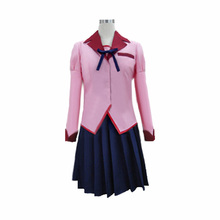 Senjougahara Hitagi cosplay costume Hanekawa Tsubasa anime Bakemonogatari Monstory 11 2024 - buy cheap