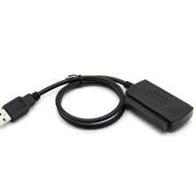 Готовый запас USB 2,0 для IDE SATA 5,25 S-ATA 2,5/3,5 дюйма Кабель-адаптер для ПК ноутбука 2024 - купить недорого