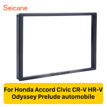 Seicane Universal 2Din 173*98mm Car Radio Fascia Dash Mount Trim Install DVD Player Frame For Honda Accord Civic Odyssey Prelude 2024 - buy cheap