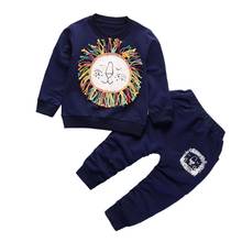 Toddler Tracksuit Autumn Baby Clothing Sets Children Boys Girls Clothes Kids Cartoon T-shirt Pants 2 Pcs Suits 2024 - buy cheap