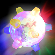 New Funny Flashing Bouncing Ball LED Light Dancing Music Ball Toy Gift for Boys Girls 2024 - buy cheap