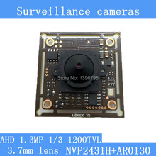 1.3mp 1280*960 ahd ar0130 cctv 960p mini módulo de câmera de visão noturna 1/3 "cm 3.7mm lente 92 graus câmera de vigilância 2024 - compre barato