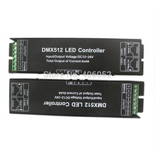 3 channel 12A 4 channel 16A LED RGB/RGBW Digital display Controller DMX 512 LED Controller Decoder DC12V-24V for RGB RGBW light 2024 - buy cheap
