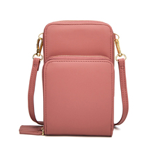 Women Bag 2020 Fashion Crossbody Cell Phone Shoulder Bag PU Leather Phone Bag Purse for Women Messenger Bags Bolsa Feminina 2024 - buy cheap