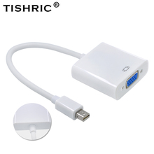 TISHRIC-Adaptador de Cable para MacBook Air Pro, iMac, Mac Mini, Thunderbolt, Mini DisplayPort, DP a VGA, 1080P 2024 - compra barato