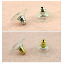 500pcs Silver Gold-Plated Earring Backs Accessories For Earrings Earnuts Stoppers Diy Earring Findings Jewelry Making Materials 2024 - buy cheap