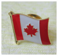 Индивидуальные крестообразные штифты/канадские штифты для флага, изготовленные из железа с окрашенной и эпоксидной поверхностью, и 1 кнопка-бабочка на спине, бесплатная доставка 2024 - купить недорого