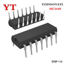  10PCS MC1648P MC1648 DIP 14 Voltage Controlled Oscillator new stock ic Best quality 2024 - buy cheap