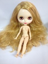 Бесплатная доставка куклы телесного цвета (светлые волосы)