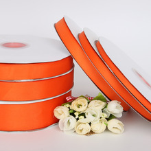 Cintas de grogrén de 7MM/10MM/15MM/20MM/38MM de ancho, cintas de Color rojo y naranja para decoraciones de fiesta de boda y envoltura de regalos DIY (5 yardas/bolsa) 2024 - compra barato