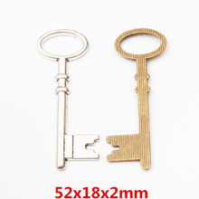 Wholesale 10 pcs quality key Pendant  Alloy DIY Fashion charm Bracelet Necklace Jewelry Accessories 5688 2024 - buy cheap