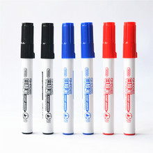 6 pcs Bullet point White board Marker pen Classical Red blue black ink pens for whiteboard glass Office School supplies A6904 2024 - buy cheap