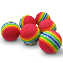 Hot NEW 30pcs/bag EVA Foam Golf Balls Red Rainbow Sponge Indoor Practice Training Aid 2024 - buy cheap