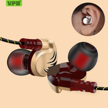 VPB V11 Sport Earphone Wired Super Bass 3.5mm Crack Earphone Earbud with Microphone Hands Free Headset for Samsung 2024 - buy cheap