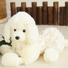 lovely white lying poodle 32 cm plush toy ,baby toy ,Christmas gift y552 2024 - buy cheap