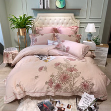 Conjunto de cama king size, lençol plano, capa de travesseiro, algodão egípcio 2024 - compre barato