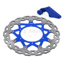 Suporte de disco rotor de freio e paquímetro, cnc 320mm, adaptador para yamaha yz250f yzf250 07-15 yz450f 08-15 2024 - compre barato