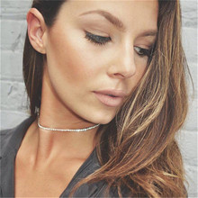 ADOLPH Star Jewelry Crystal Choker Neckalce Female Simple Collar Chunky Boho Neckalces Extnedy Accessories Hot Sale Gift New 2024 - buy cheap