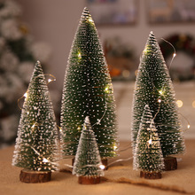 Mini árbol de navidad para casa, 1 pieza, árbol de navidad, productos de Año Nuevo, adornos para casa, choinka, sztuczna 2024 - compra barato