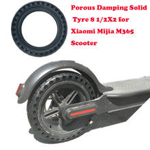 Усовершенствованная шина для скутера Xiaomi Mijia M365, полые Нескользящие пневматические шины, амортизаторы, противоскользящие резиновые шины 2024 - купить недорого