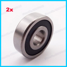 2x Rubber Sealed Ball Bearing 6200 RS For Pit Dirt Bike Pocket ATV Quad Moped Scooter 10x30x9mm 2024 - buy cheap