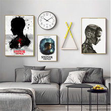 Black And White Stranger Things Art Wall Pictures Posters Prints Canvas Art Unframed Paintings Decoration Modern Home Decor 2024 - buy cheap