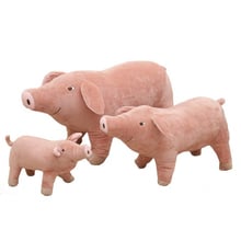 New 25cm 40cm 50cm 60cm Large Size Simulation Pig Plush Toys Kids Sleeping Back Cushion Cartoon Animal Stuffed Pillow Dolls Gift 2024 - buy cheap