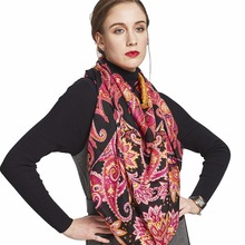 ¡Novedad de 2019! bufanda de invierno de marca a la moda para mujer, bufanda grande de lujo de 125x125 cm, bufanda de lana para mujer, chales y bufandas cálidos de Cachemira 2024 - compra barato