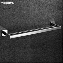 Double Towel Bar (60cm),Towel Holder,Solid Brass Made, Chrome Finished,Bathroom Products,Bathroom Accessories 2024 - buy cheap