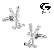 iGame Factory Price Retail Cufflinks For Men Brass Material Golf Game Design Cuff Links Free Shipping 2024 - buy cheap