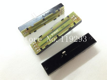 [LAN]Taiwan ALPHA 73MM Slide with Straight shaft Potentiometer switchs B10KX2 B100KX2 15MM--10PCS/LOT 2024 - buy cheap