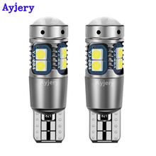 AYJERY 20PCS T10 3030 10 SMD Car Interior Luz de Leitura W5W 168 194 CONDUZIU a Luz do Canbus NENHUM Erro Auto wedge Luz 12V Branco Brilhante 2024 - compre barato