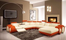 Новый Тип Германия современный кожаный угловой диван набор для гостиной 2024 - купить недорого