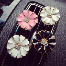 1PC Car Air Freshener Diffuser Conditioner Clip Type Solid Perfume Car Air Outlet Daisy Flower Modeling Perfumes Car Air Cleaner 2024 - buy cheap