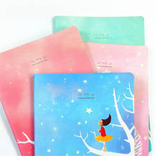 1pcs/lot trends forst fresh star girl series sketch book memo book notebook daily memo school and office supplies gift 2024 - buy cheap
