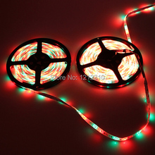 LED strip light ribbon single color 5 meters 300 pcs SMD 3528 waterproof DC 12V White/Warm White/Red/Green/Blue/Yellow 2024 - buy cheap