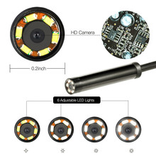 7mm 2 IN 1 USB Endoscope 480P HD Snake Tube and Android Borescope USB Endoscopio Inspection Micro Camera for PC Smart Phone 2024 - buy cheap