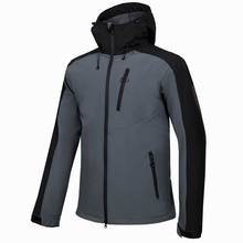 Jaqueta masculina de lã softshell, casaco de caminhada para acampamento, corrida, à prova de vento, respirável, novo, 2019 2024 - compre barato