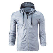 Quick Dry Spring Autumn Men's Jackets Hoodie Zipper Coats Males Sportswear Windbreaker Mens Outerwear Man Casual Jackets M-4XL 2024 - buy cheap