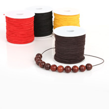 1 rollo de cordón de nailon para exterior y Cuerda de goma, rollo de hilo elástico interior para accesorios de fabricación de joyas, 0,8, 1,2 y 1,5mm 2024 - compra barato