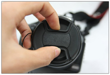 Защитная крышка для объектива камеры SMILYOU 49 52 55 58 62 67 72 77 мм с защитой от потери веревки для Sony Canon Nikon 2024 - купить недорого